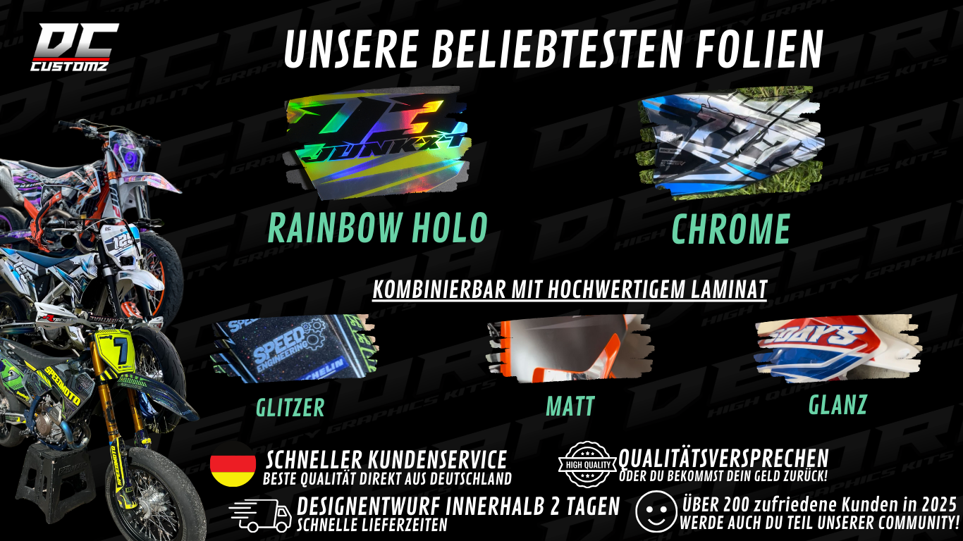 MOTO FLOW - SEMI CUSTOM GRAPHICS KIT