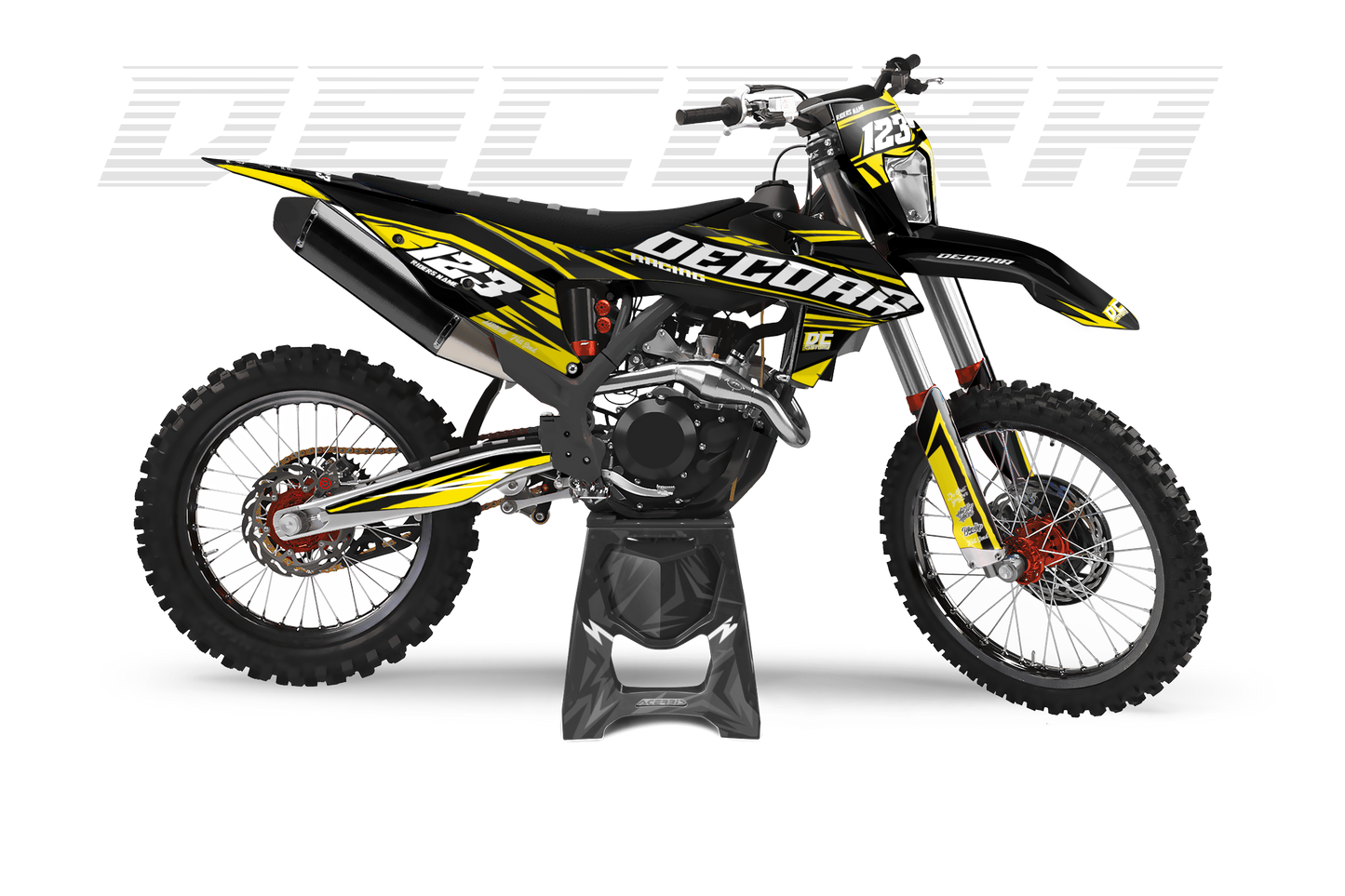 GRAVEL - SEMI CUSTOM GRAPHICS KIT