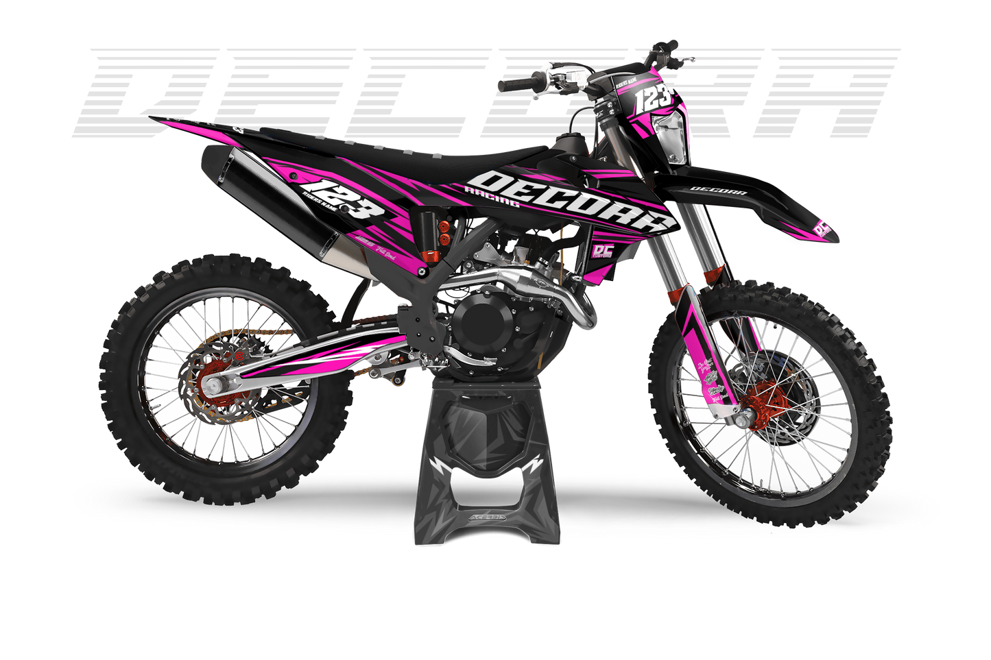 GRAVEL - SEMI CUSTOM GRAPHICS KIT