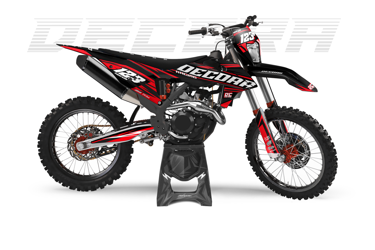 GRAVEL - SEMI CUSTOM GRAPHICS KIT