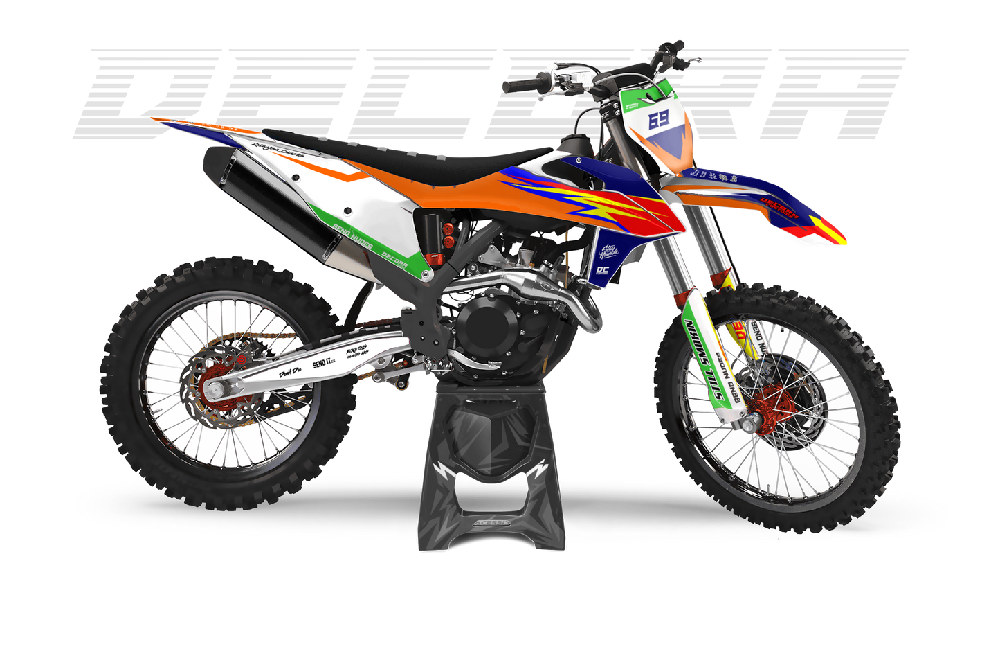 DIRT LEGACY - SEMI CUSTOM GRAPHICS KIT