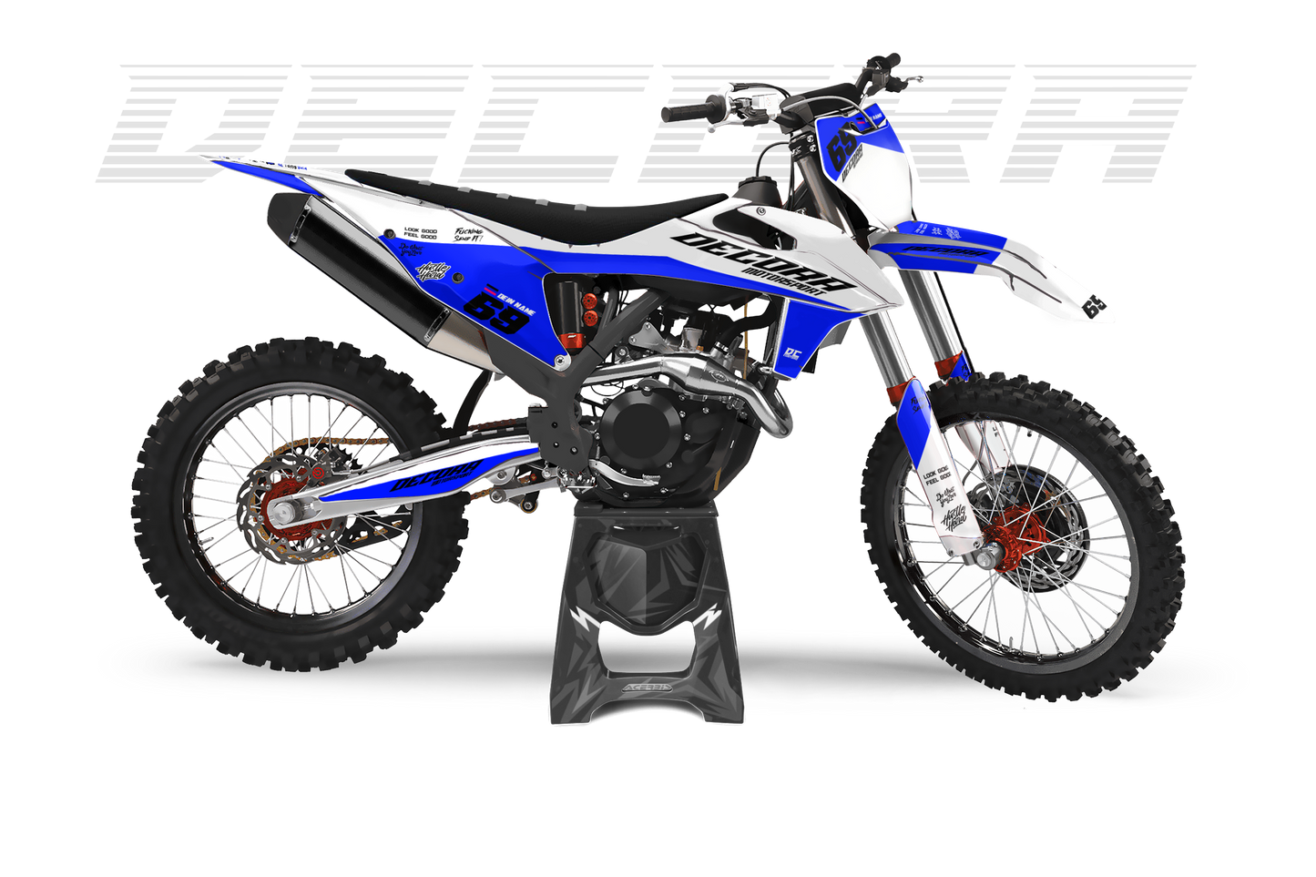 BRAAP VISION - SEMI CUSTOM GRAPHICS KIT