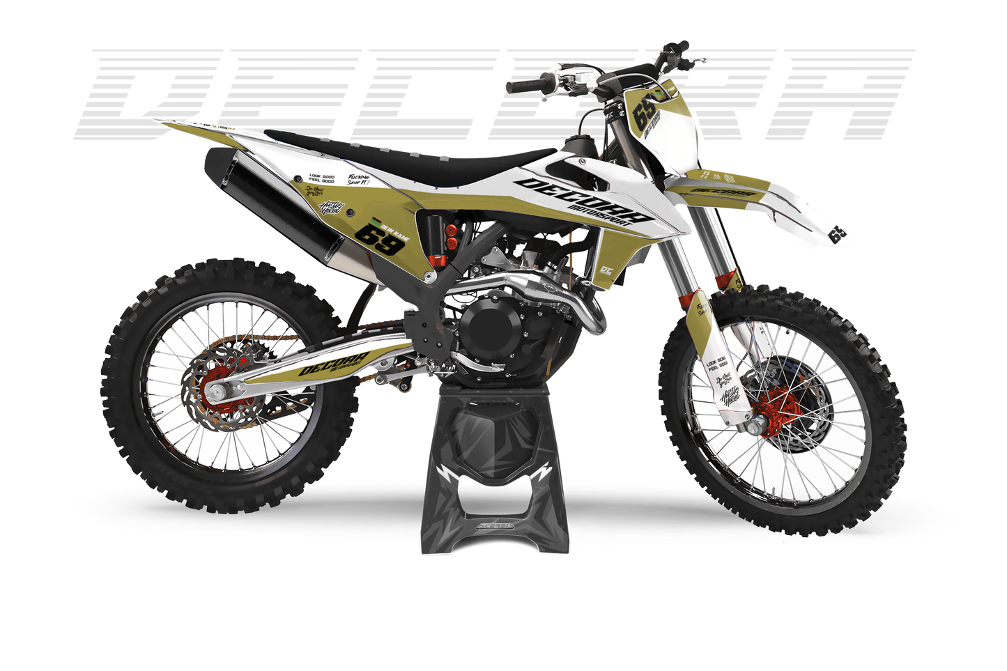 BRAAP VISION - SEMI CUSTOM GRAPHICS KIT