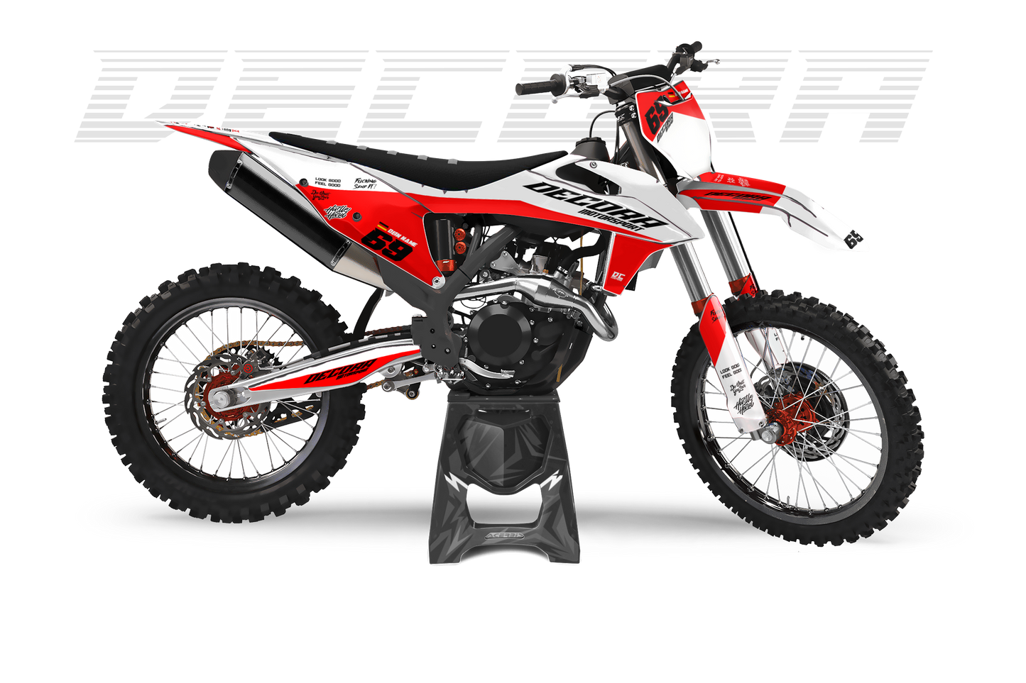 BRAAP VISION - SEMI CUSTOM GRAPHICS KIT