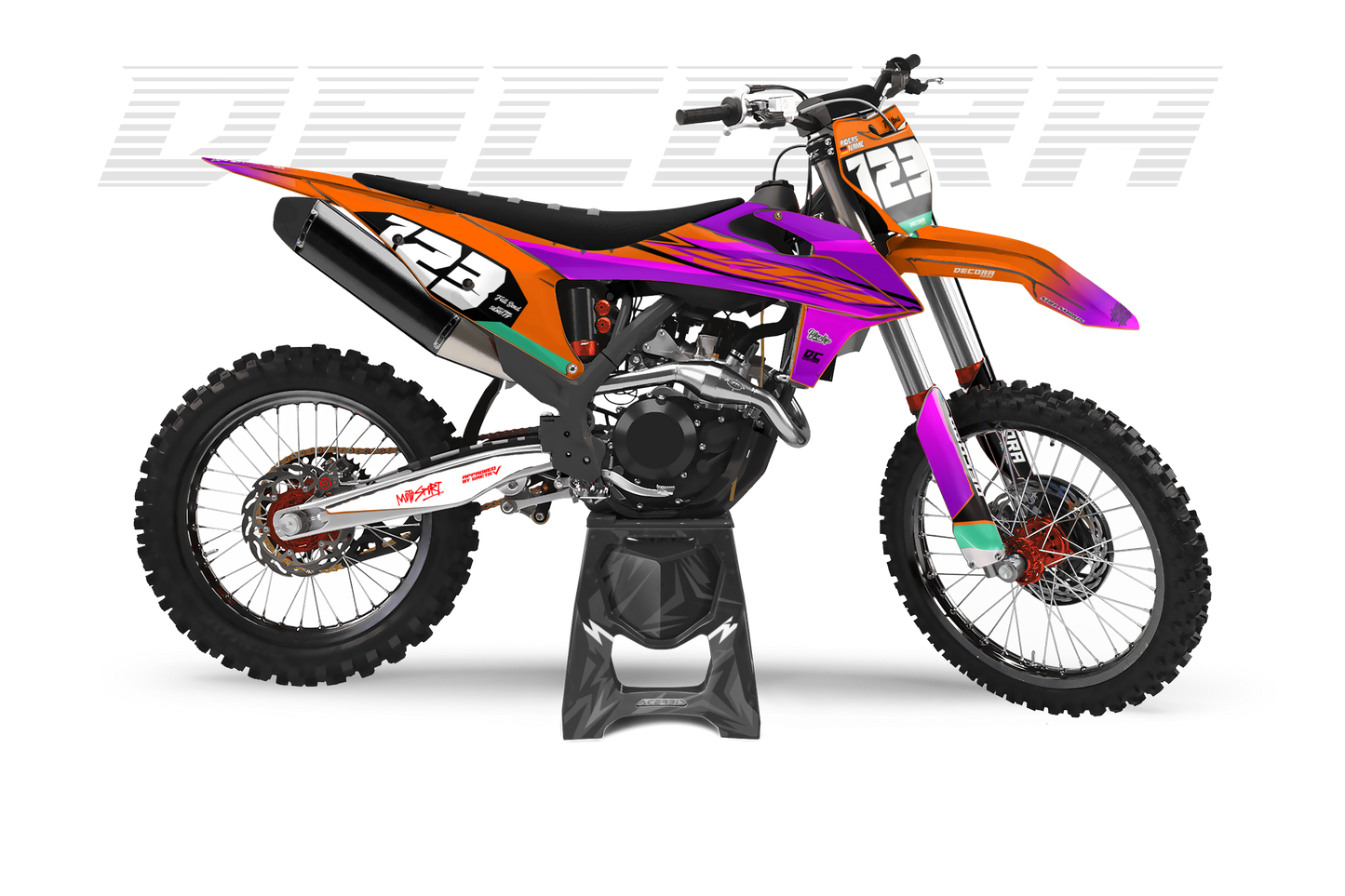 MOTO FLOW - SEMI CUSTOM GRAPHICS KIT