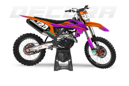 MOTO FLOW - SEMI CUSTOM GRAPHICS KIT
