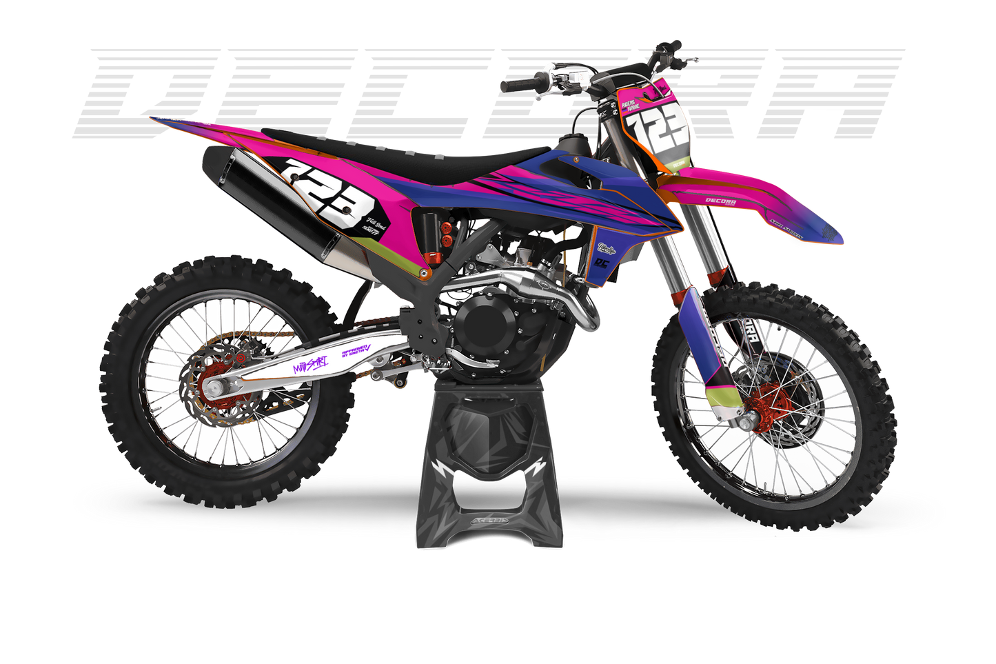 MOTO FLOW - SEMI CUSTOM GRAPHICS KIT