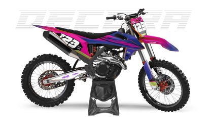 MOTO FLOW - SEMI CUSTOM GRAPHICS KIT
