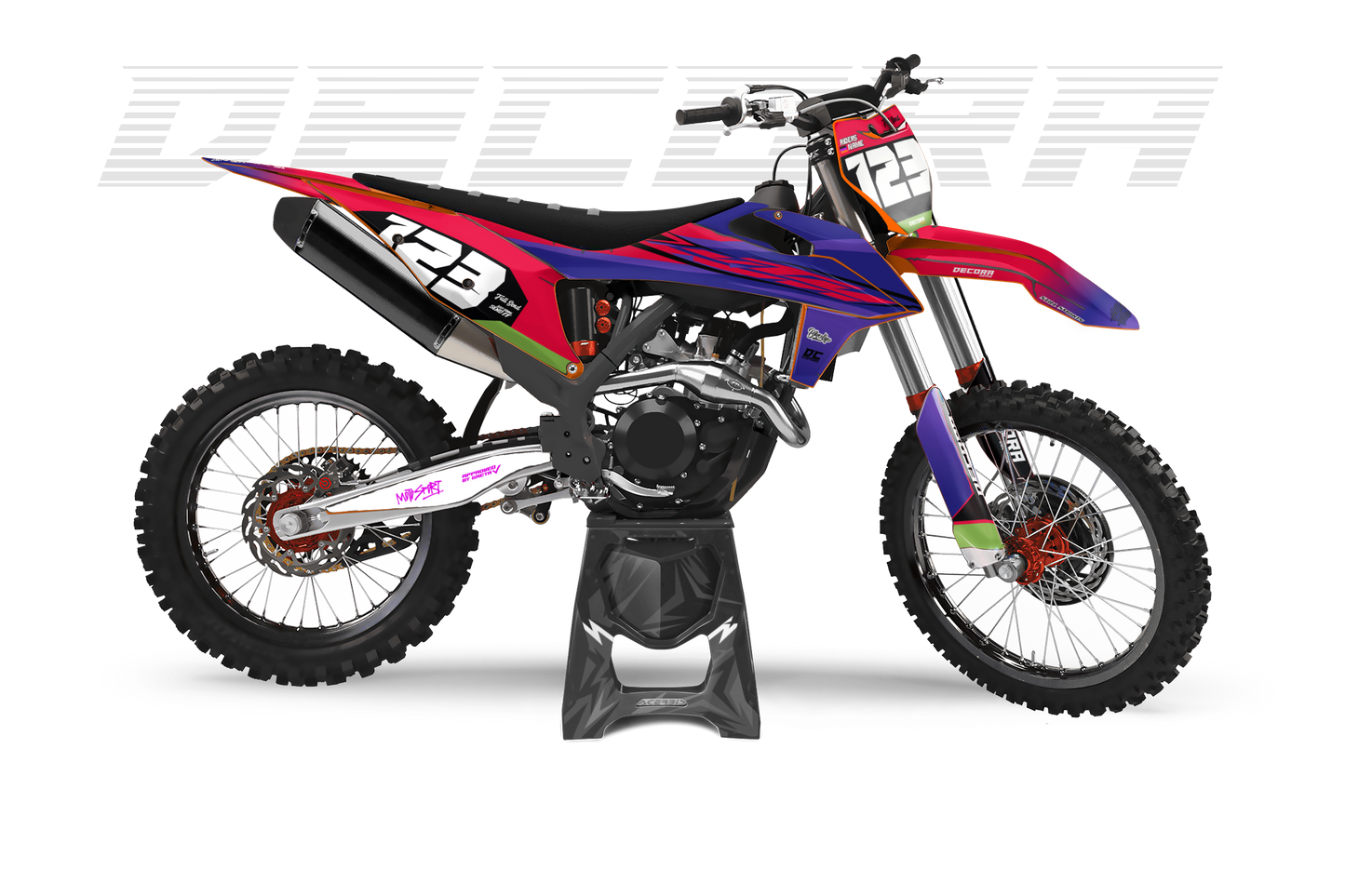 MOTO FLOW - SEMI CUSTOM GRAPHICS KIT