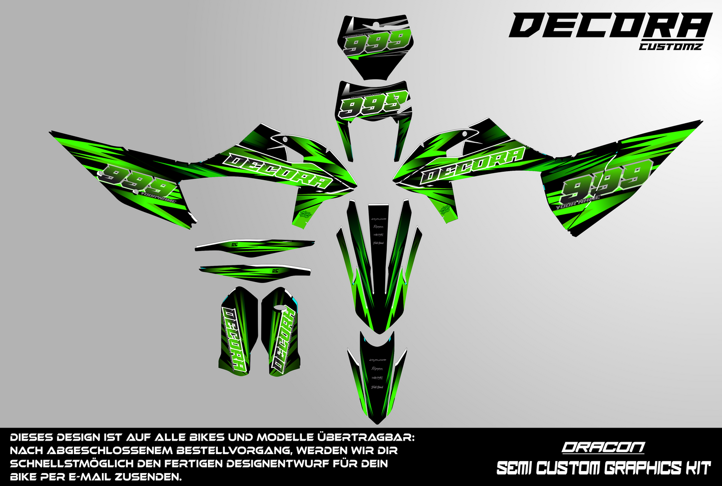 DRACON - SEMI CUSTOM GRAPHICSKIT