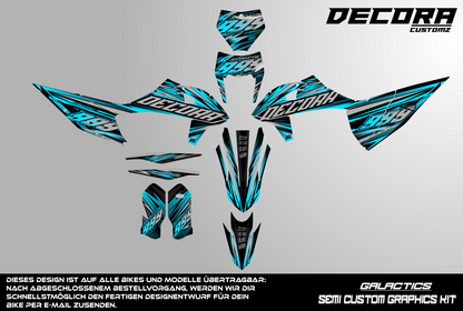 GALACTICS - SEMI CUSTOM GRAPHICSKIT