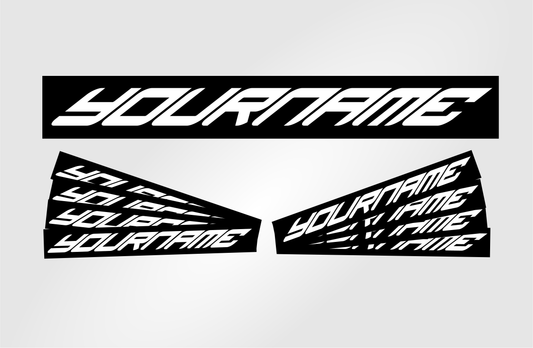 Nametags V3 Sticker 15x