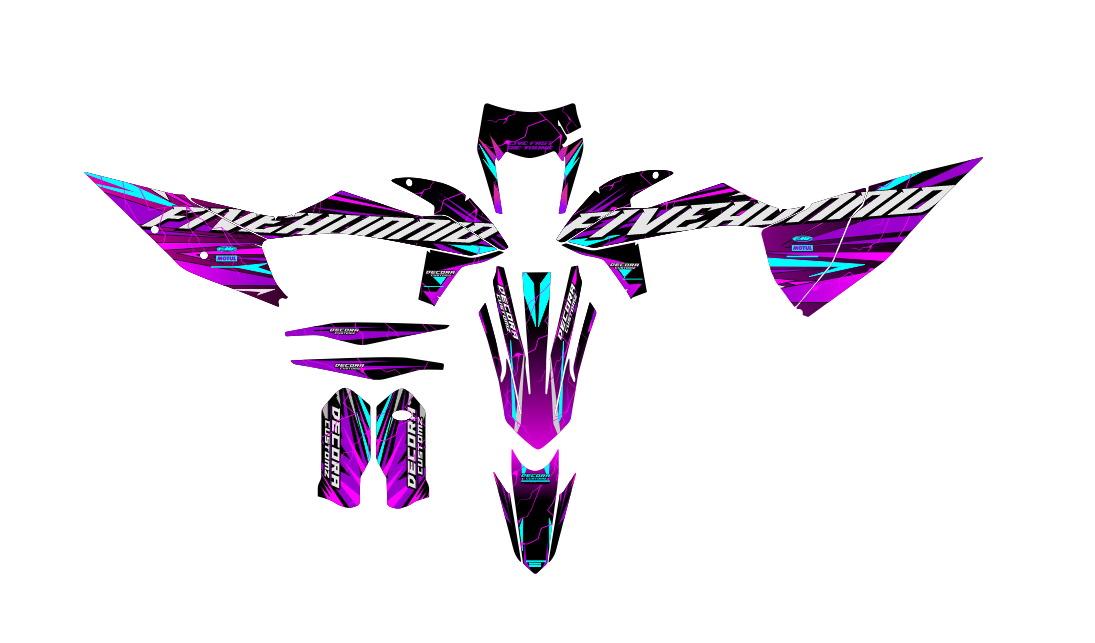 PURPLE DREAM - SEMI CUSTOM GRAPHICSKIT