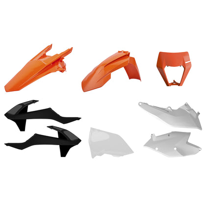 Polisport komplettes Plastikkit für KTM EXC (Replika Kits)