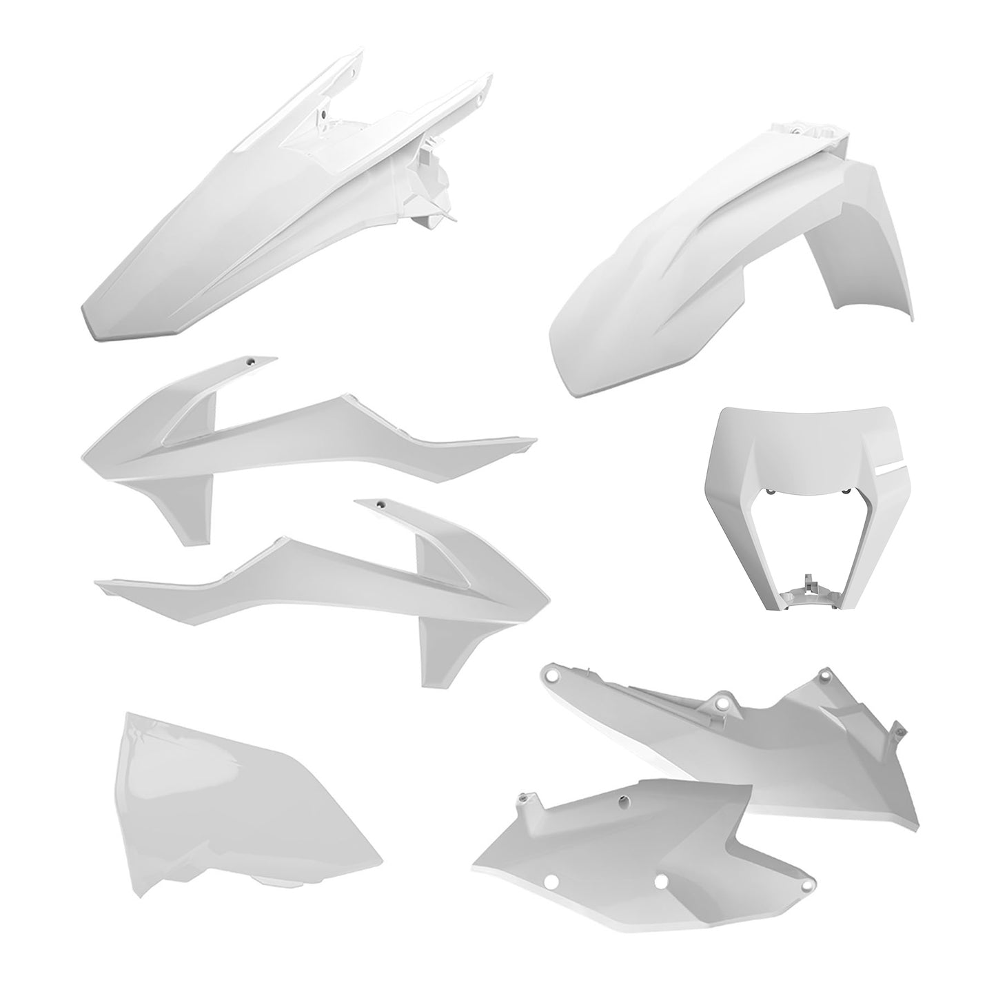 Polisport komplettes Plastikkit für KTM EXC (Replika Kits)