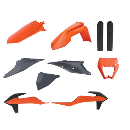 Polisport komplettes Plastikkit für KTM EXC (Replika Kits)