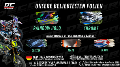 FACTORY - SEMI CUSTOM GRAPHICS KIT