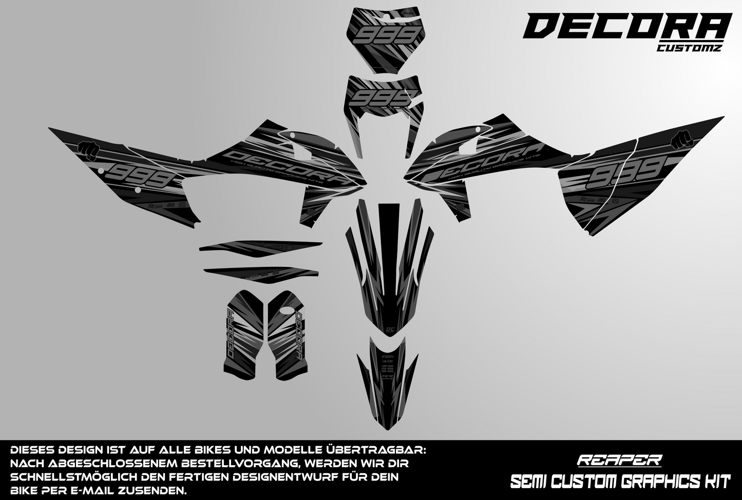 REAPER - SEMI CUSTOM GRAPHICSKIT