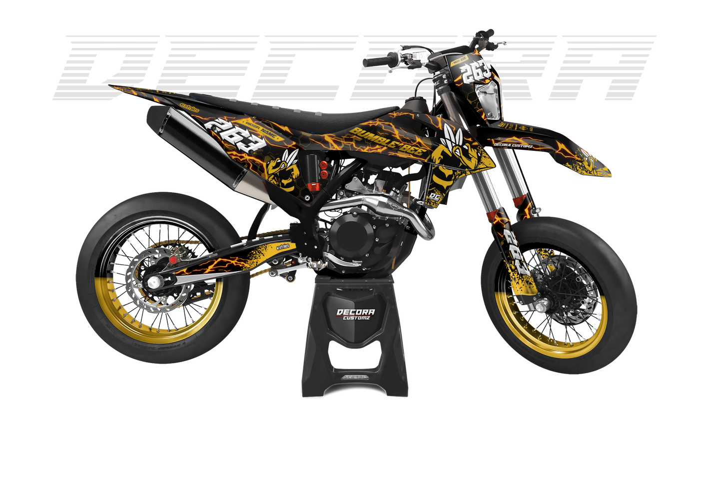 HUMBLE BEE - SEMI CUSTOM GRAPHICS KIT