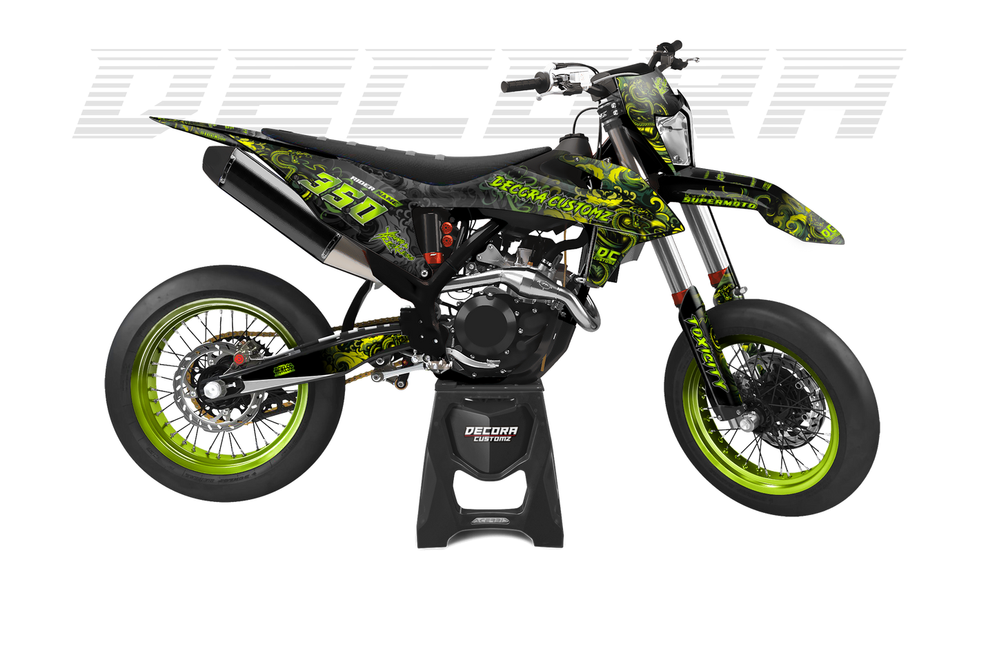 TOXIC - SEMI CUSTOM GRAPHICS KIT
