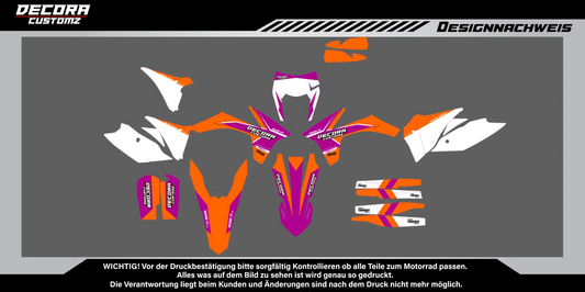 SUNSET SEMI CUSTOM GRAPHICSKIT