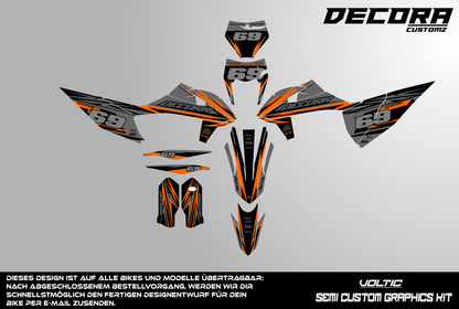 VOLTIC - SEMI CUSTOM GRAPHICS KIT